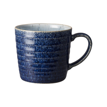Studio Blue Pebble Ridged Mug Denby